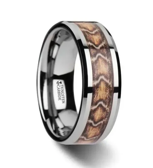 Viper Tungsten Wedding Ring